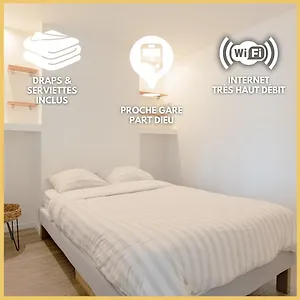 Le - 15' Partdieu Et Bellecour Appartement Lyon